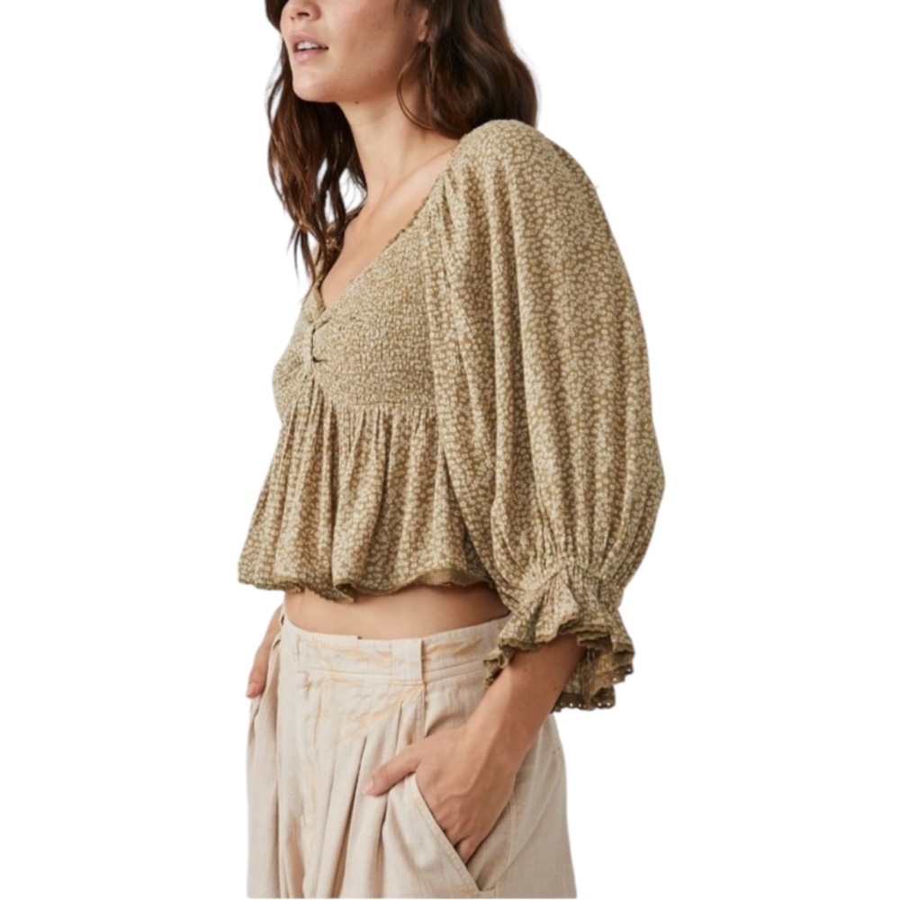 FREE PEOPLE Brittnee Printed
Top / Tropical Nut - Picture 5 of 16
